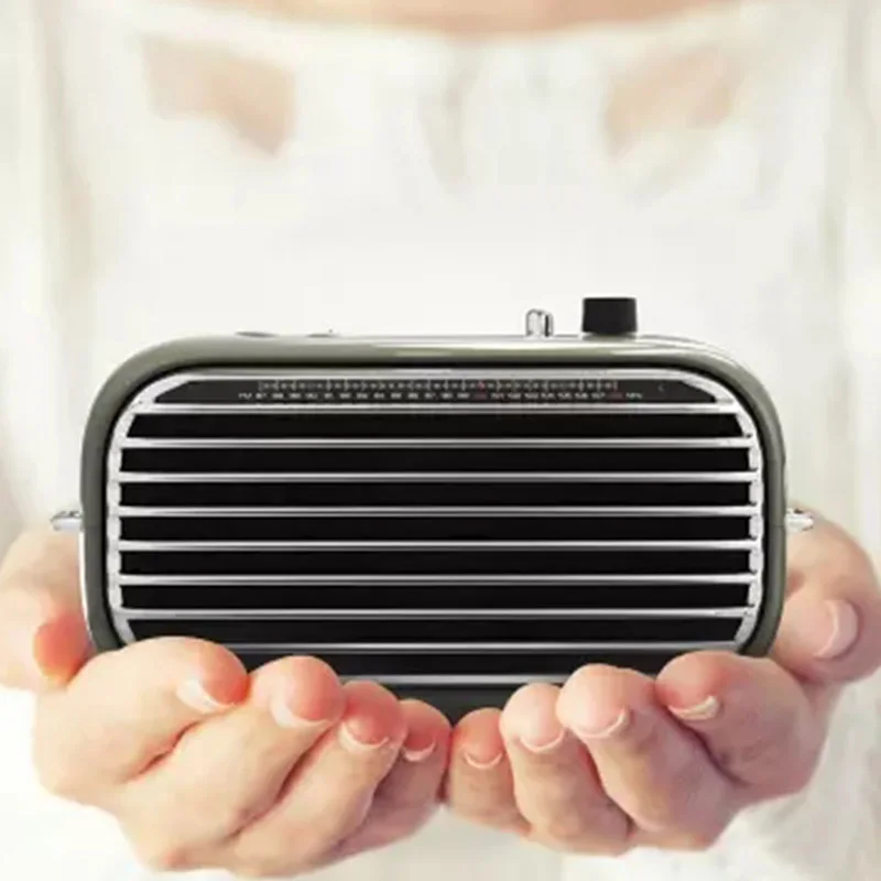 Xiaomi Lofree Bluetooth динамик модный ретро легкий портативный fm-радио Bluetooth кабель двухрежимный беспроводной динамик