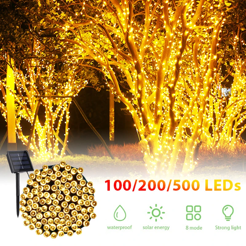 

300LED Solar String Fairy Lights String Light for Garden Yard Home Party Wedding Decoration