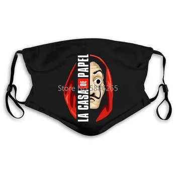 

La Casa de Papel Bela Ciao Professor New Arrival Men New Cheap Wholesale Men's Women's Mouth Mask Filter