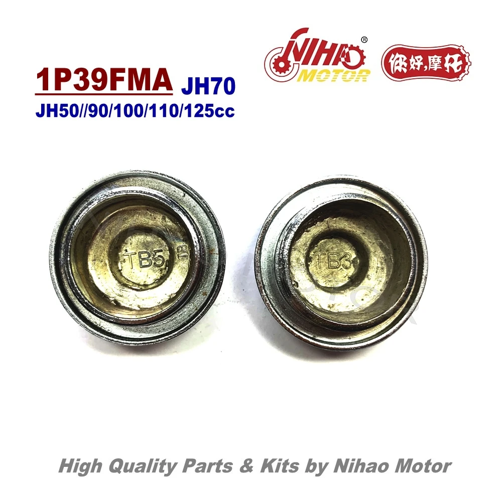 L3 55 JH70 колпачки клапанов хромированные JIALING 70 деталей 1P47FMC двигатель мотоцикла Cub запасные C70 Nihao двигатель
