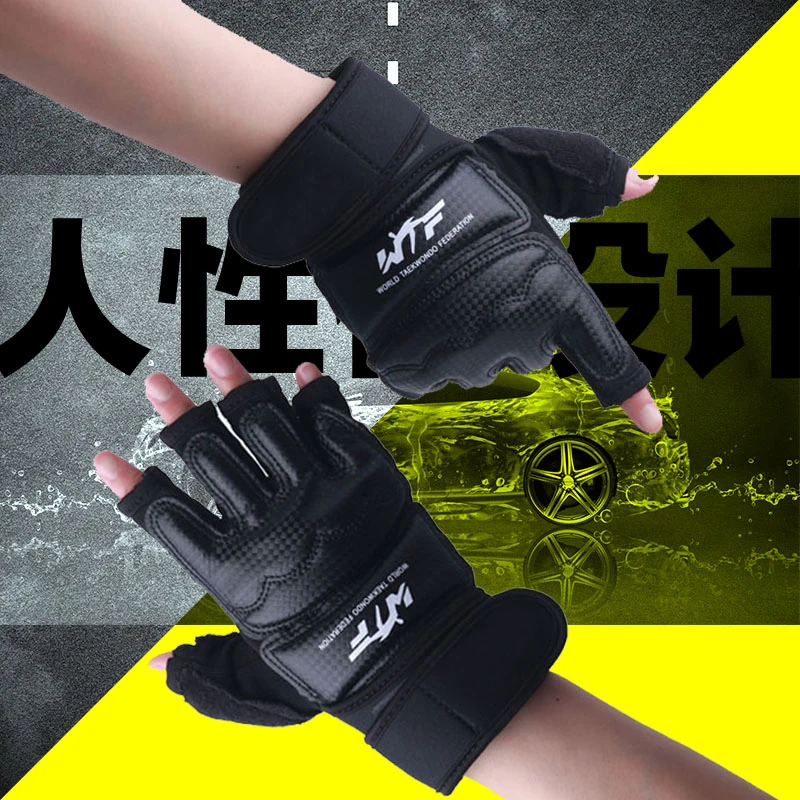 b459a26c9b83928e23a45a83d4883754_Adult-Kids-Children-half-finger-Boxing-Gloves-Mitts-Sanda-Karate-Sandbag-Taekwondo-Protector-Gloves