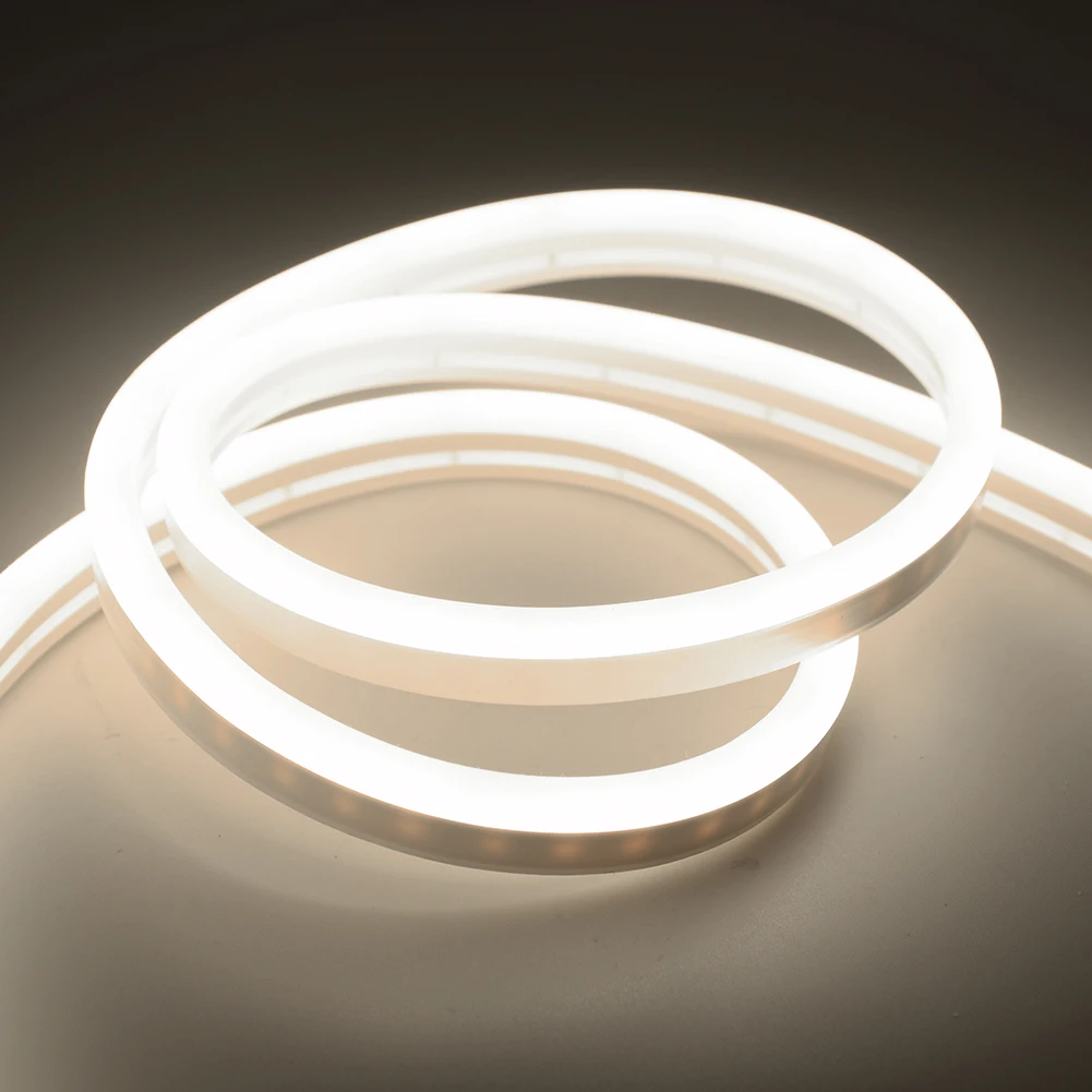 

DC 12V Flexible Led Strip Neon Tape SMD 2835 Soft Rope Bar Light 120LEDs/M Silicon Rubber Tube Outdoor Waterproof lighting