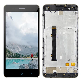 

5.0" Original IPS LCD Display for ZTE Blade A510 BA510 BA510C LCD Display Touch Screen Digitizer Replacement Assembly with Frame