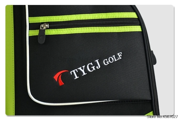 Портативная Сумка-подставка для гольфа, легкая сумка для гольф-клуба, 5 розеток, удобная сумка-чехол, большая емкость, D0639