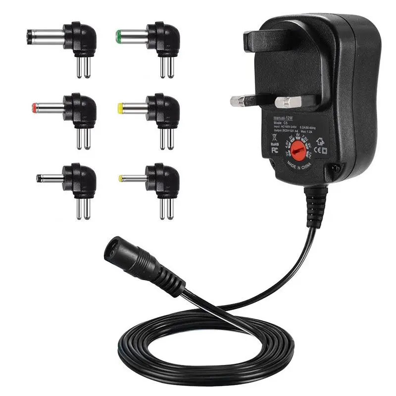 

Suitable For Different Voltage Multi-function Charger 12W Adjustable Regulated Power Supply Durable