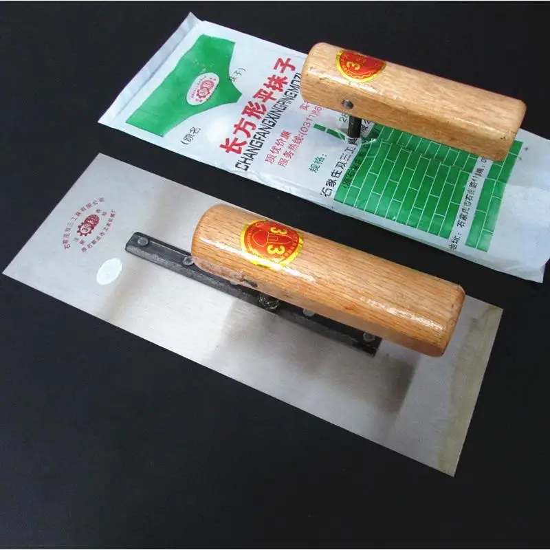 

33 Trowel Mason Iron Plate Claying Board Lu Feng Trowel Mud Trowel Cement Batch Mud Gray Board Architecture Tool Party Wipe 27