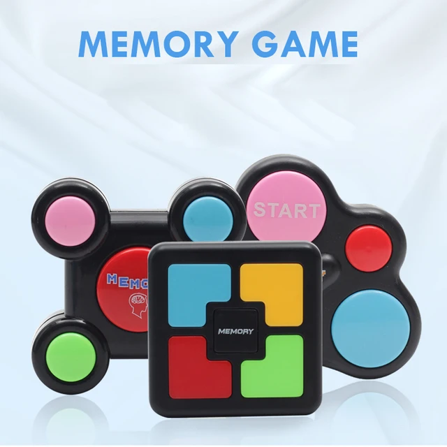 Memory Game Lights and Sounds Repeat My Flashing Souptoys Memory Training Electronic Console Puzzles Anti-Stress Toy 3