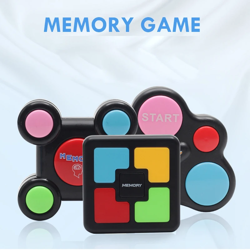 Игра памяти огни и звуки Повторите мой мигающий Souptoys тренировка электронная