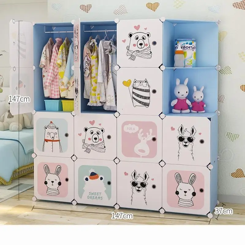 MODEL W Cambre Penderie Meble Moveis Para Casa Meuble De Range Armario домашний шкаф Guarda Roupa Mueble мебель для спальни шкаф - Цвет: MODEL W