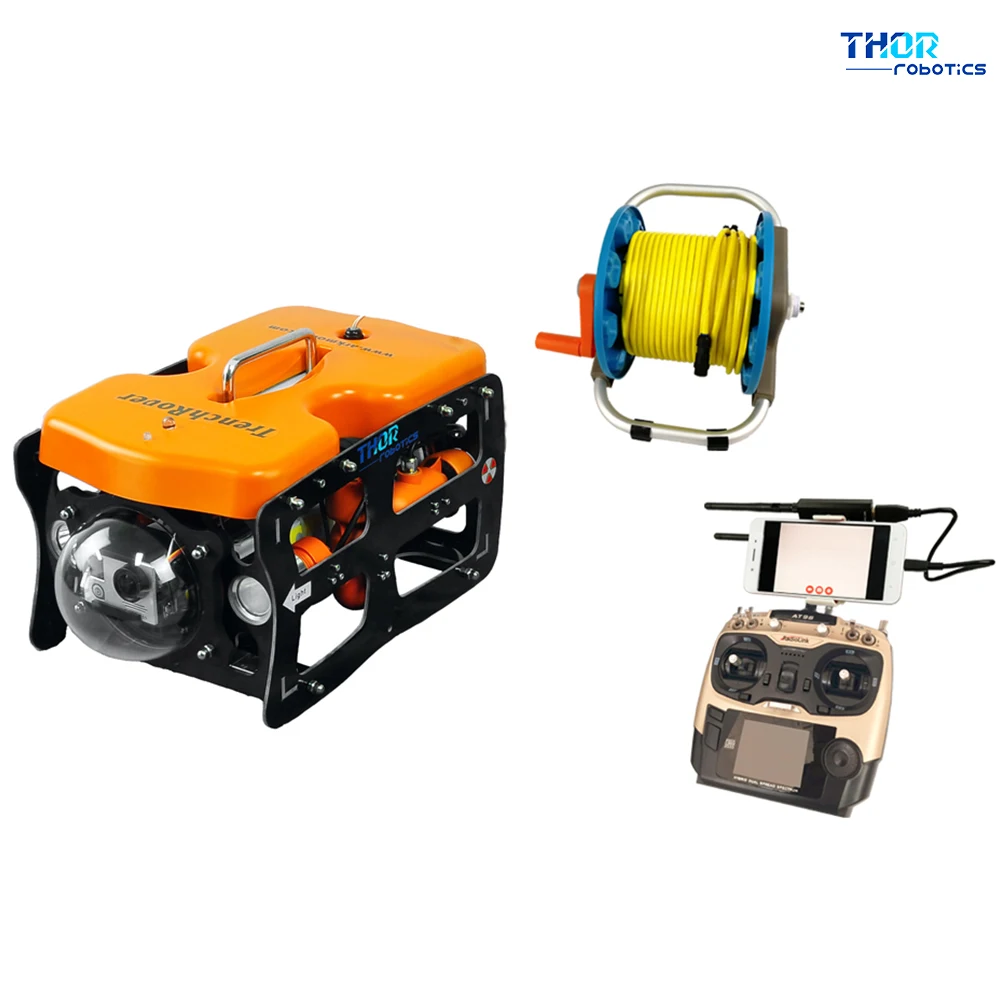 Type4 FPV Verison ThorRobotics подводный Дрон камера дроны Trenchrover110 ROV подводный робот фотография - Цвет: Type4 FPV Verison
