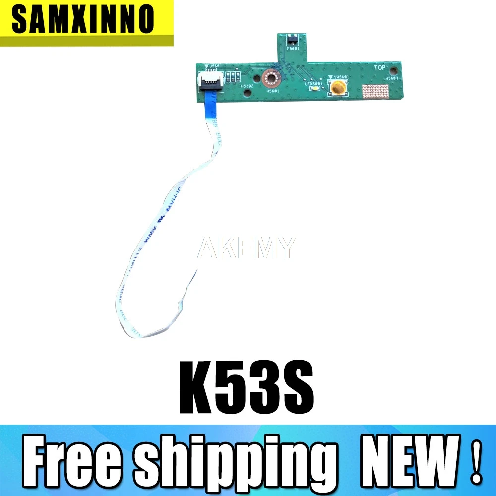 Новинка! С переключателем питания для For Asus A53S X53S K53S K53Sv K53E K53SD K53SJ протестирован |