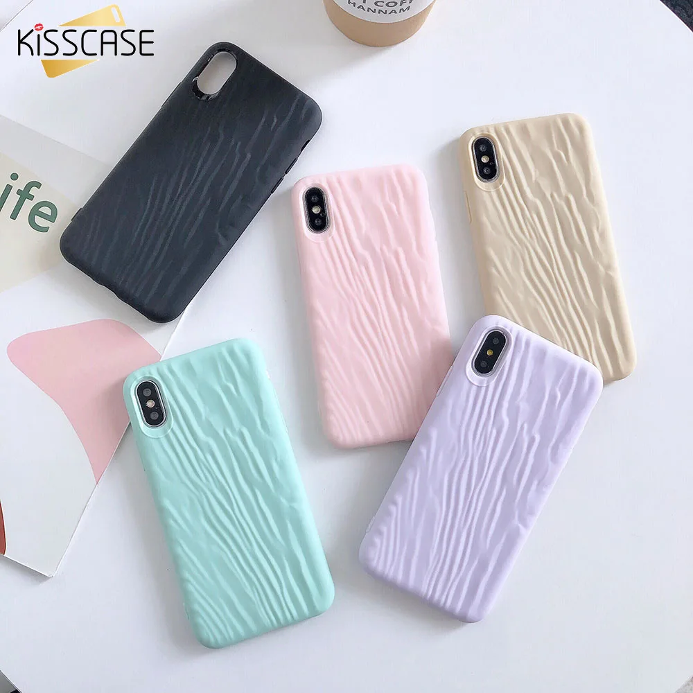 Чехол для телефона с рисунком зыбучего песка iPhone 11 Pro X 6 6S 7 8 Plus XR XS однотонные