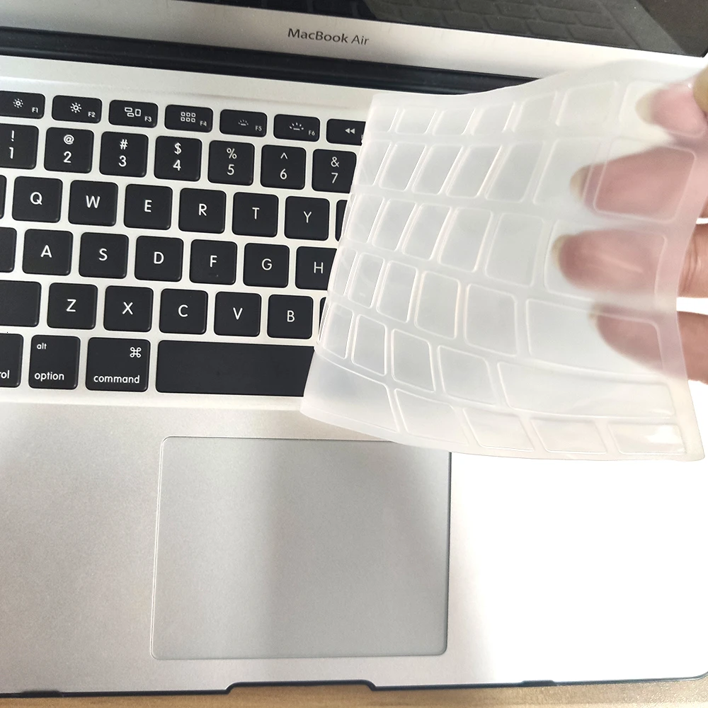 Чехол для клавиатуры для Apple Macbook Air Pro retina 11 12 13 15, чехол для клавиатуры для MacBook 13 15 дюймов, чехол для клавиатуры с сенсорной панелью