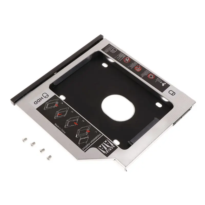 HDD Adapter Caddy Bay For IBM Lenovo SATA 2nd T400 T500 W500