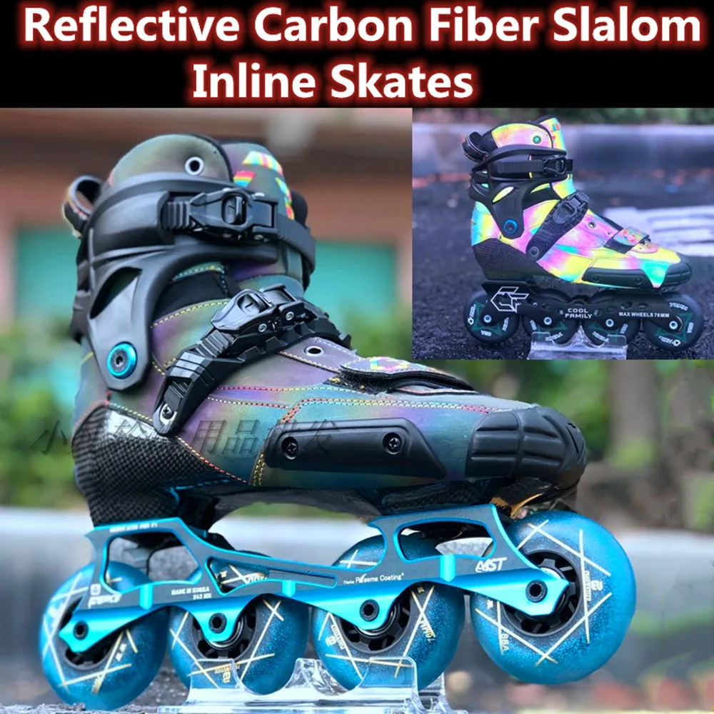 Cantidad de dinero Inmuebles Olla de crack Carbon Fiber Slalom Inline Skates | Skating Roller Skates Seba - Carbon  Fiber Slalom - Aliexpress