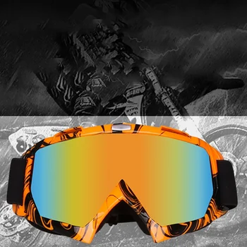 

FMulti-Colors Ski Goggles Practical Outdoor Snow Snowboard Eyewear High Quality Anti-sand Windproof Breathable Skiing Glasses #