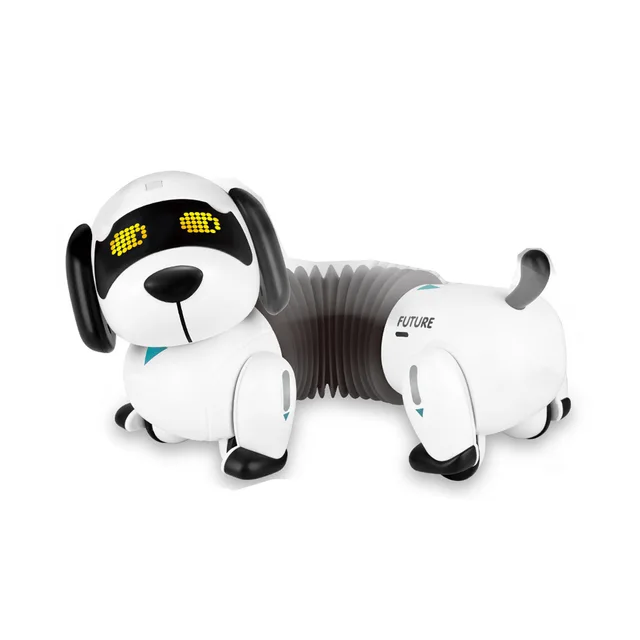 Children's electric follow dachshund dog intelligent remote control robot educational toy boy and girl 2 years old baby gift 3