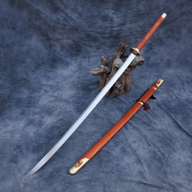 MIAO KNIFE Sword Miao Dao Two handed Martial Arts Equipment Chinese Kungfu Qi family Performance sword | Спорт и развлечения