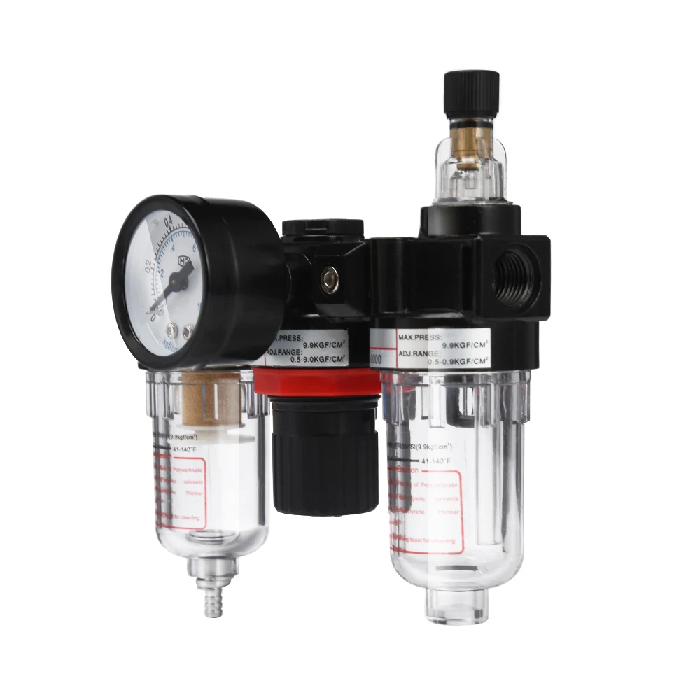 AC2000 1/4 Inch Air Pressure Filter Regulator Oil Water Separator