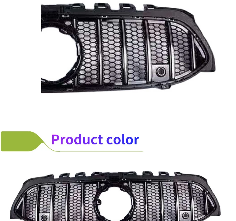 GT сотовая решетка для mercedes W177 класс- A180 A200 A250 A35 A45 Спорт Передняя решетка ABS передний бампер решетка