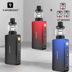 Оригинальная электронная сигарета Vaporesso Polar 220 Вт Vape комплект полярная коробка мод с 6,5 мл каскад детский SE танк распылитель совместим все GT