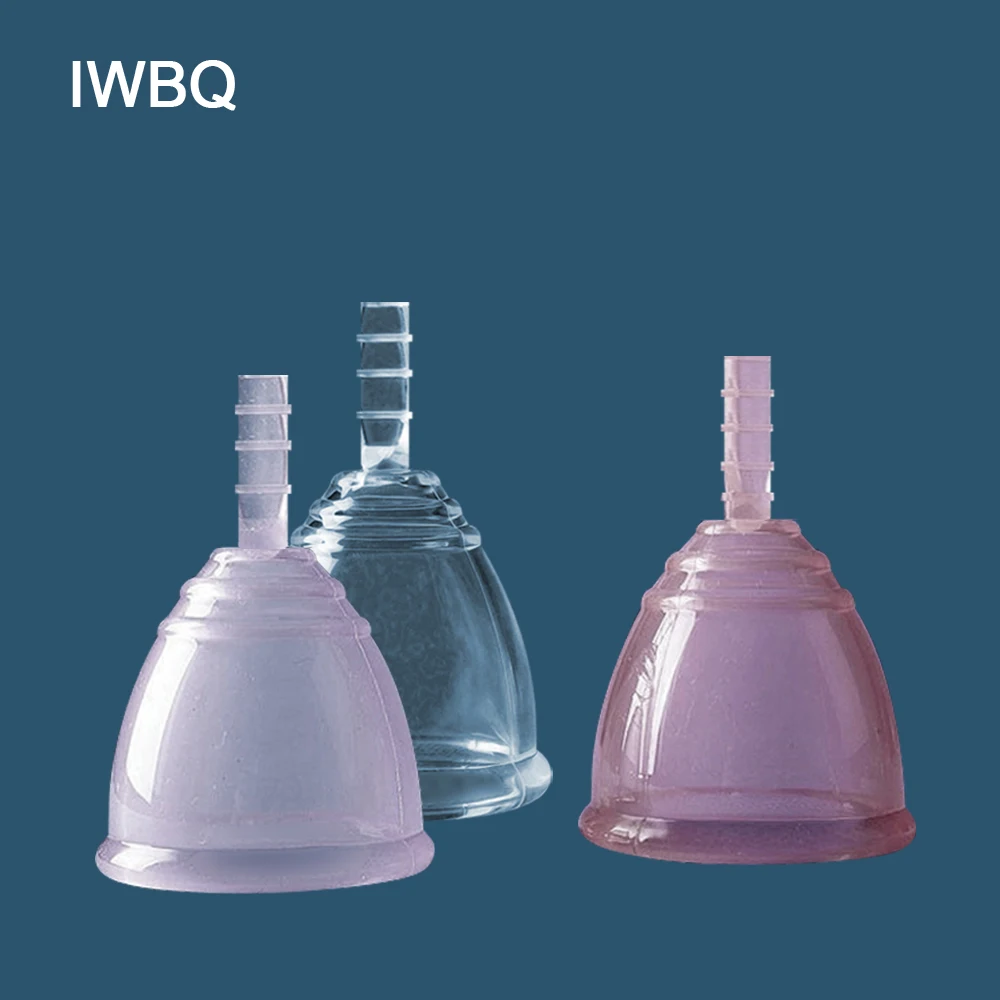 

IWBQ Beauty & Health Coletor Menstrual Cup Medical Silicone Copa Menstrual Period Cup Feminine Hygiene Product Washable Lady Cup