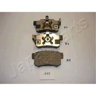 Колодки тормозные HONDA ACCORD 2.0-2.4 АКПП 08-/CR-V II 02-06/FR