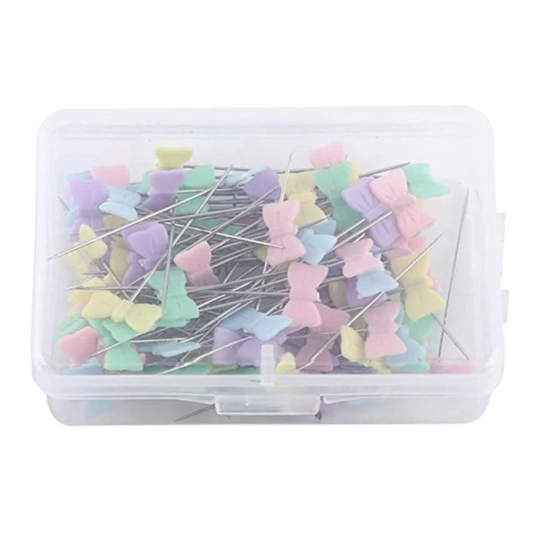 Épingles de bouton de col 150 pièces épingles à bouton nœud noir
