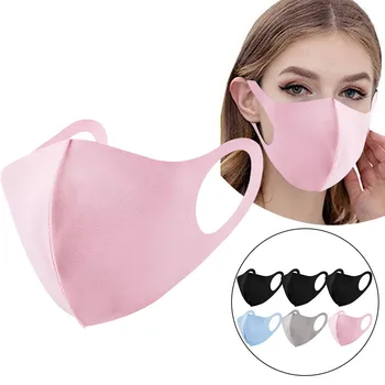 

Mascarilla 6pc Adult Black Masks Washable Cycling Cotton Mouth Face Mask Fashion Respirator Men Women Mouth Caps Washable