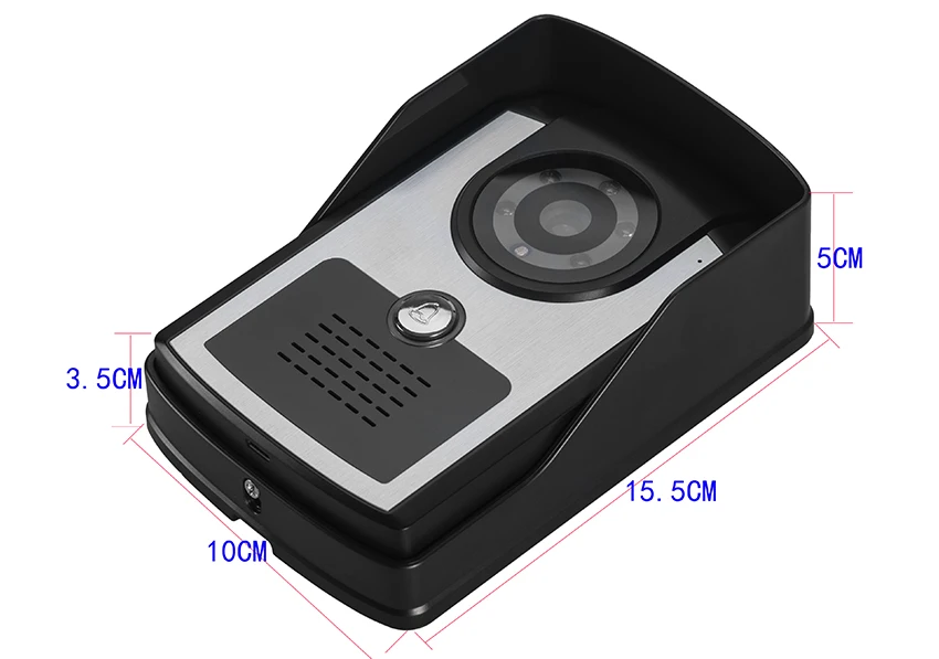 SmartYIBA 7 "1000TVL видеодомофон наборы + 2 wifi в монитор домофона s запись монитор домофона IR-CUT ночного видения видео домофон