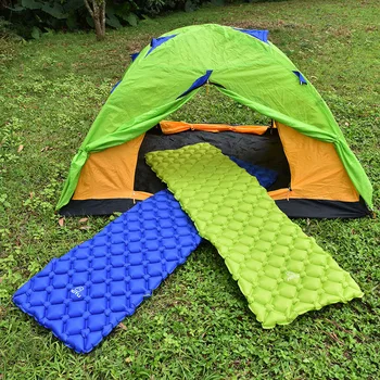 

Ultralight Compact Inflatable Camping Mat Air Mattress Portable Folding Bed Hiking Sleeping Pad Travel Single Tent Sleeping Mat