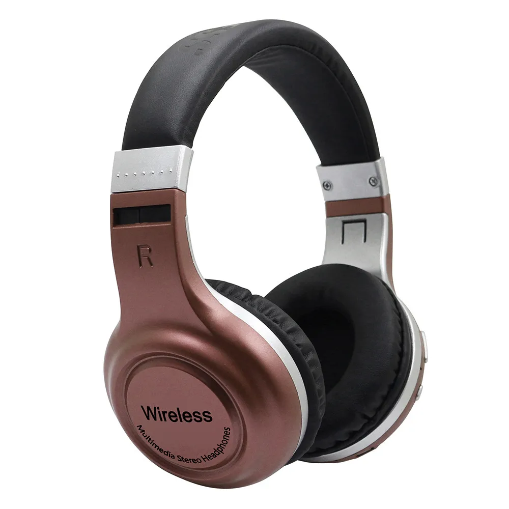 Brown 20# беспроводные наушники Bluetooth 4,1 Гарнитура с шумоподавлением на ухо с микрофонами для iPhone samsung Xiaomi стерео гарнитура - Цвет: Brown