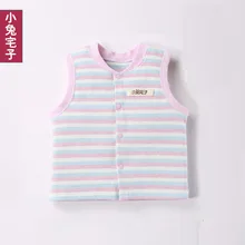 Детский жилет из лайкры с кроликом; сезон весна-осень; детский домашний жилет с погремушкой для новорожденных