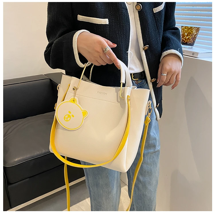 Luxury Handbags Designer Letter Pu Leather Women Shoulder Bags High Capacity Ladies Crossbody Bag Fashion Casual Female Tote Bag