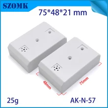 1 шт. 75*48*21 белый абсорбирующий пластиковый корпус звукового звукоснимателя квадратной формы для электрической коробки с обслуживанием настройки