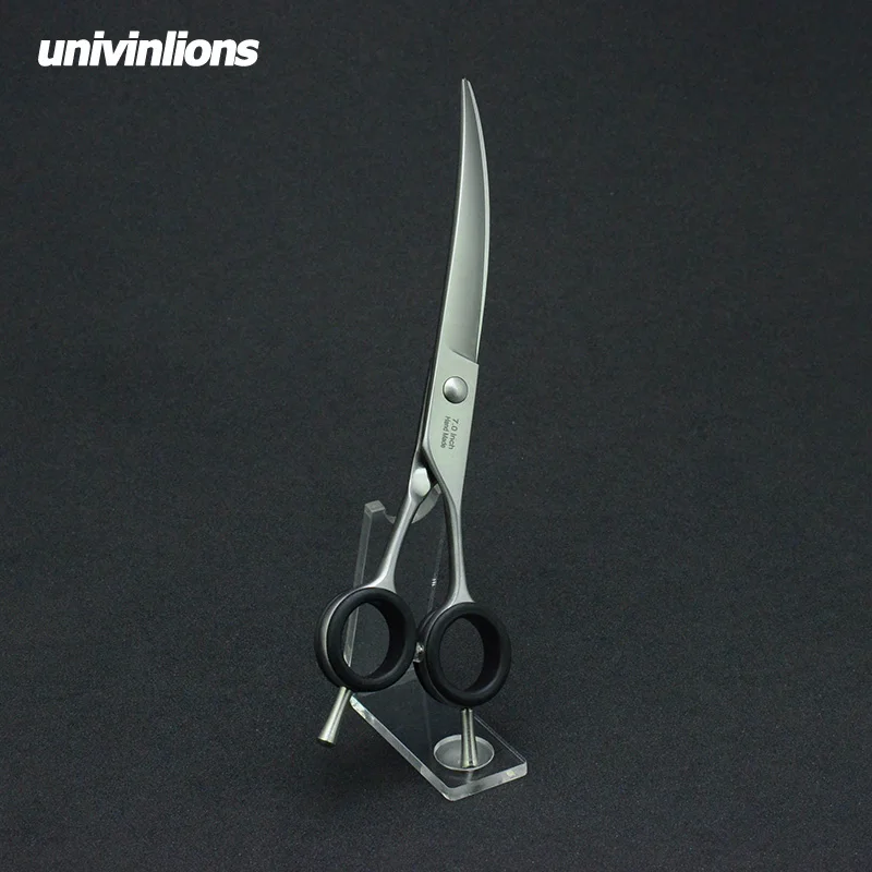 7" Pet Dogs Gromming Scissors Cutting Shears Sharp Edge Animals Cat Up Curved Scissors Upward Barbers Cutting Tools High Quality