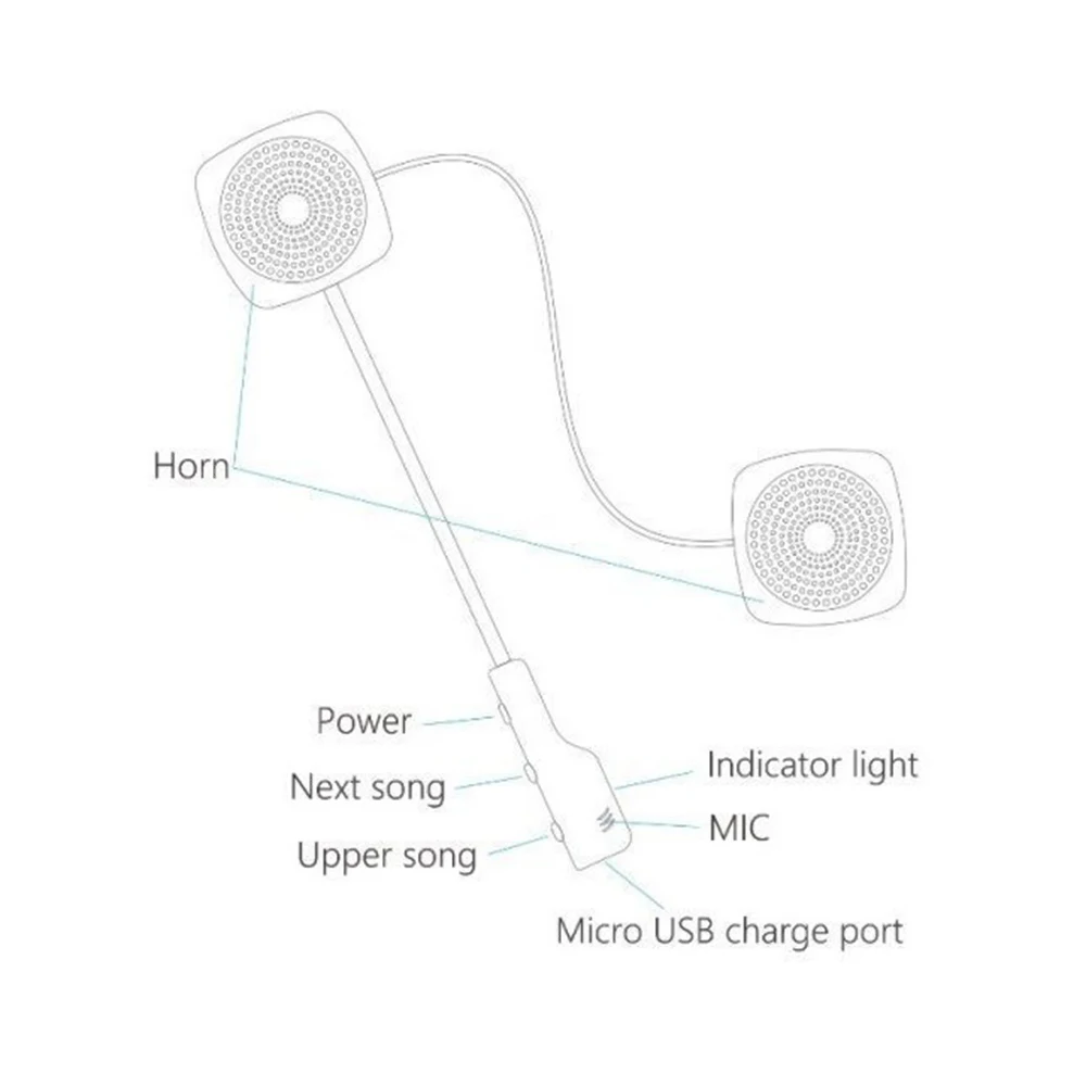 Двойной козырек мотоциклетный шлем гарнитура Bluetooth 5,0 EDR наушники микрофон велосипедный шлем Наушники Громкая Связь Динамик вызов