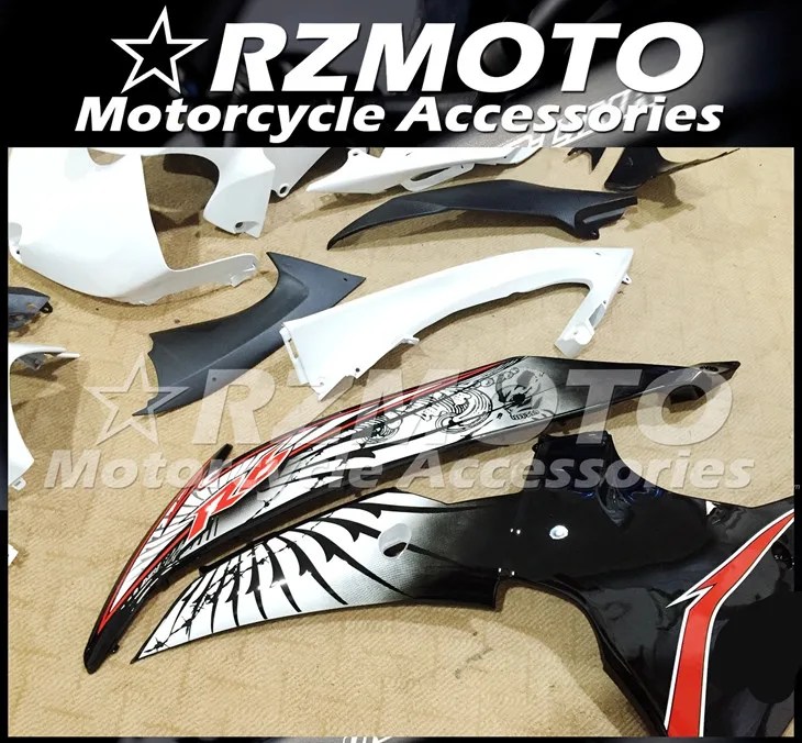 ABS мотоцикл обтекатель комплект для YAMAHA YZF R6 2008- год кузов литьевая форма Магазин № 1779