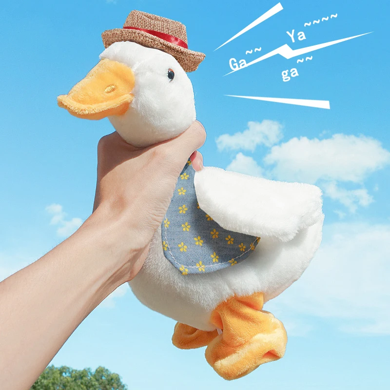 Funny Record Reread Talk Walk Duck Toy Plush Dolls Baby Kids Boy Girl Toya Children's Birthday Gift Electric Decompression Doll