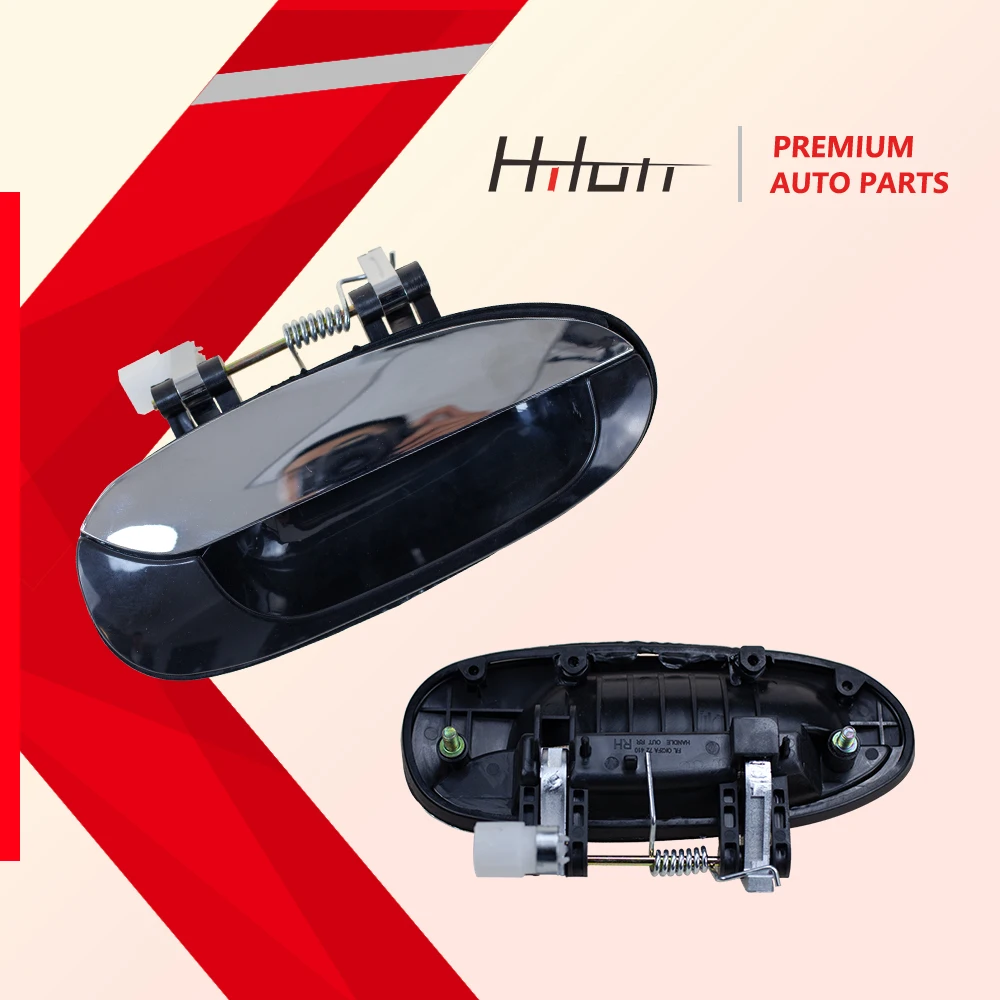 Car Door Handle Chrome Rear Front Black for Kia Carens
