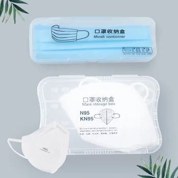 

Disposable Mask Box Storage Box Dustproof Bag Bag Children Box Clip Earmuff Anti-Le Portable Students