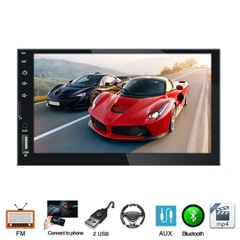 

7 Inch Car Universal Radio MP5 Bluetooth Player Reversing HD Sn Player