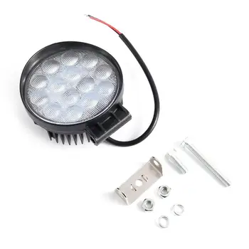 

Universal IP67 Waterproof 42W LED Working Light Round Shape Car Auto Headlight with 14pcs*3W LEDs For 12V Vehicles