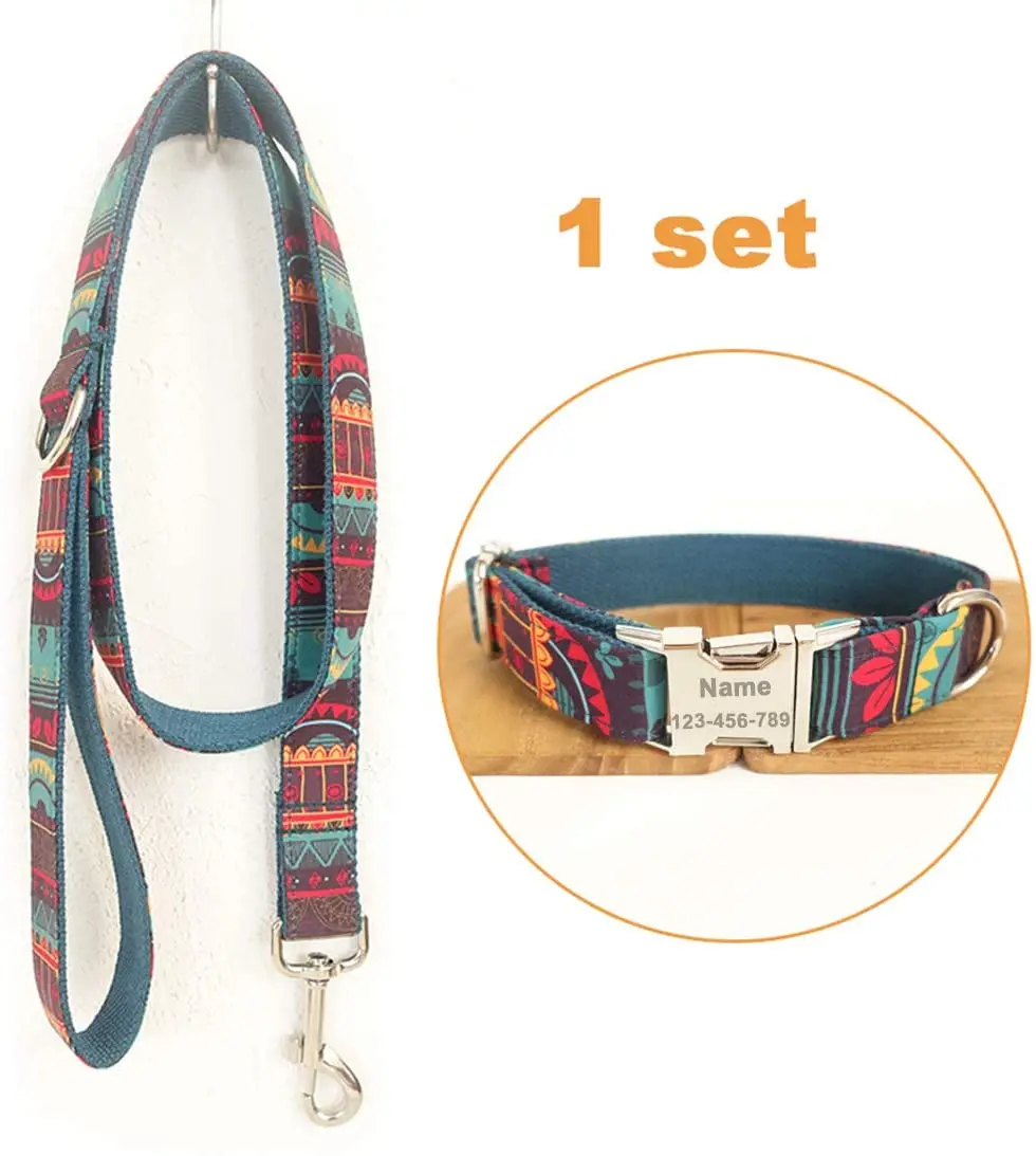 Настраиваемый ошейник для собак регулируемый уличный поводок домашних животных