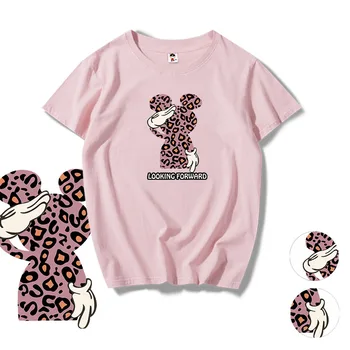 

2020 New Mickey Mouse Women Cartoon Cool Fashion Short-Sleeved T-shirt Loose Casual T-shirt Kawaii Women Shirts Womens Clothing