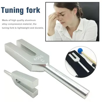 

High-frequency Energy Tuning Fork Crystal 4096HZ Medical Tuning Fork Aluminum Alloy Healing Sound Vibration Therapy Medical Tool