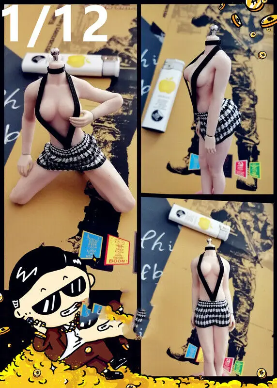 

TBLeague PHICEN 1/12 Female Sexy Skirt Model for 6" figure Doll Toy