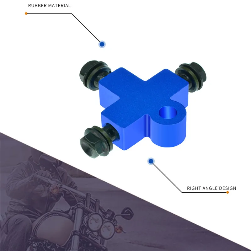 M10 универсальный мотоцикл модифицированный Гидравлический тормозной шланг с ЧПУ тройник соединитель