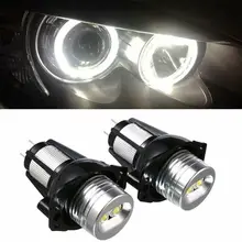  6000K LED 20W Angel Eyes Halo Ring Marker Light Bulb Lamp For BMW E90 E91 Error Free 