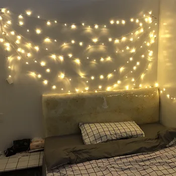 

Led lantern room decoration starry wedding holiday flashing string lights arrangement star bulb balloon battery